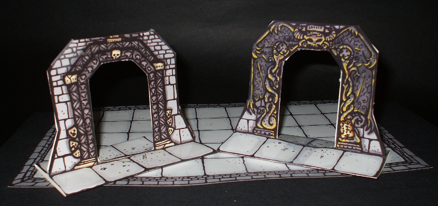 Photo of Large Dungeon Entrance - both sides depicted - room not included