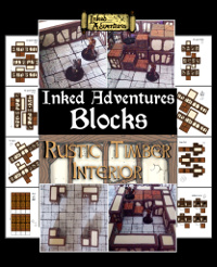 Inked Adventures Blocks Rustic Timber Interior